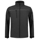 mlf_T53T415 Luxury Softshell softshell kabát unisex sötétszürke L