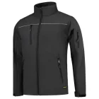 mlf_T53T416 Luxury Softshell softshell kabát unisex sötétszürke XL