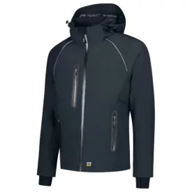 mlf_T54T213 Tech Shell jacket unisex tengerészkék S