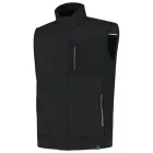 mlf_T55T114 Puffer Bodywarmer Rewear mellény unisex fekete M