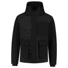 mlf_T56T117 Puffer Jacket Rewear jacket unisex fekete 2XL