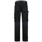 mlf_T62T146 Work Pants Twill Cordura Stretch munkanadrág unisex fekete 46