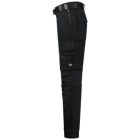 mlf_T62T146 Work Pants Twill Cordura Stretch munkanadrág unisex fekete 46