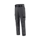mlf_T62T450 Work Pants Twill Cordura Stretch munkanadrág unisex sötétszürke 50