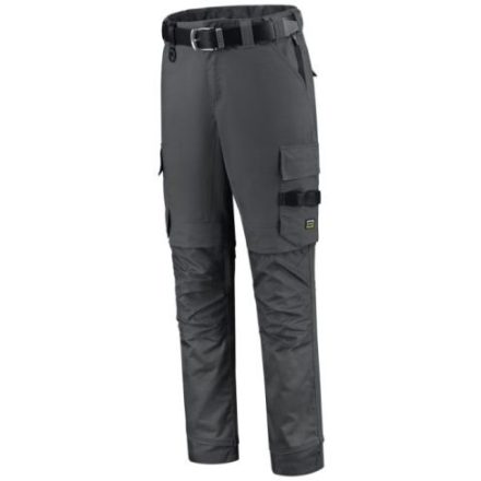 mlf_T62T455 Work Pants Twill Cordura Stretch munkanadrág unisex sötétszürke 55