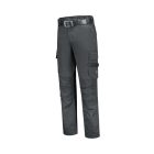 mlf_T63T444 Work Pants Twill Cordura munkanadrág unisex sötétszürke 44