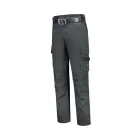 mlf_T63T456 Work Pants Twill Cordura munkanadrág unisex sötétszürke 56