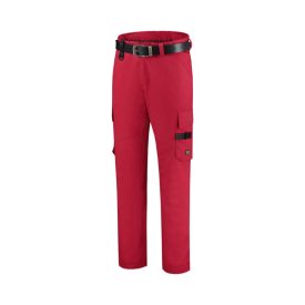 mlf_T64T754 Work Pants Twill munkanadrág unisex piros 54