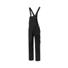 mlf_T66T116 Dungaree Overall Industrial kantáros munkanadrág unisex fekete XL
