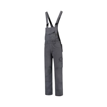mlf_T66TB13 Dungaree Overall Industrial kantáros munkanadrág unisex convoy gray S