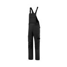 mlf_T67T144 Bib & Brace Twill Cordura kantáros munkanadrág unisex fekete 44