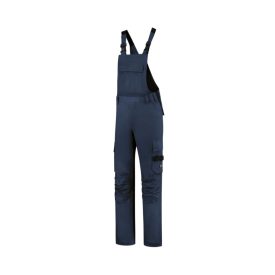   mlf_T67T244 Bib & Brace Twill Cordura kantáros munkanadrág unisex tengerészkék 44
