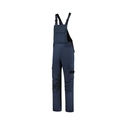 mlf_T67T256 Bib & Brace Twill Cordura kantáros munkanadrág unisex tengerészkék 56