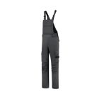 mlf_T67T444 Bib & Brace Twill Cordura kantáros munkanadrág unisex sötétszürke 44