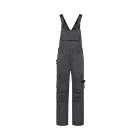 mlf_T67T462 Bib & Brace Twill Cordura kantáros munkanadrág unisex sötétszürke 62