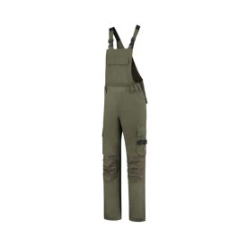   mlf_T67TA44 Bib & Brace Twill Cordura kantáros munkanadrág unisex army 44