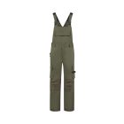 mlf_T67TA44 Bib & Brace Twill Cordura kantáros munkanadrág unisex army 44