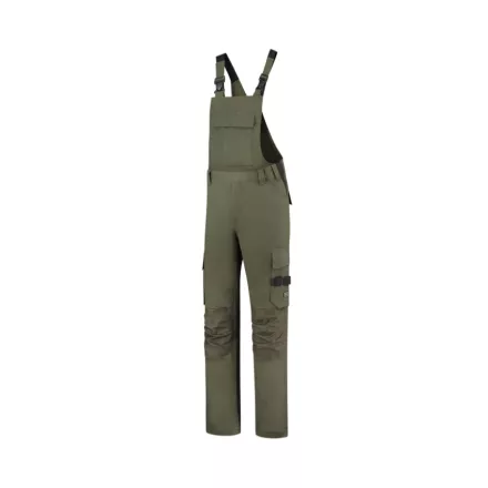 mlf_T67TA46 Bib & Brace Twill Cordura kantáros munkanadrág unisex army 46
