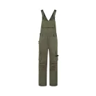 mlf_T67TA46 Bib & Brace Twill Cordura kantáros munkanadrág unisex army 46