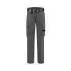 mlf_T70T438 Work Pants Twill Women munkanadrág női sötétszürke 38