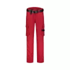 mlf_T70T734 Work Pants Twill Women munkanadrág női piros 34
