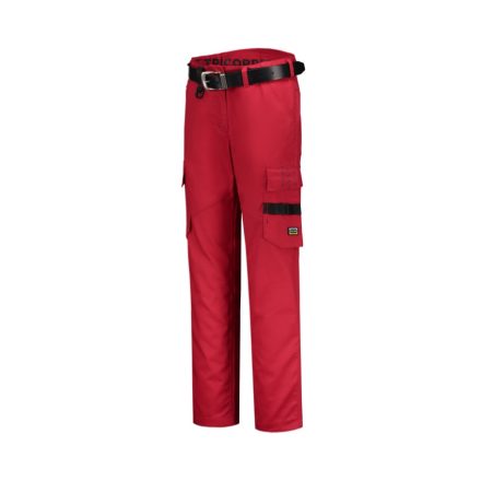 mlf_T70T744 Work Pants Twill Women munkanadrág női piros 44