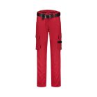mlf_T70T746 Work Pants Twill Women munkanadrág női piros 46