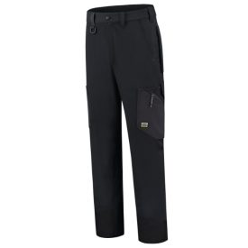   mlf_T77T148 Work Trousers 4-way Stretch munkanadrág unisex fekete 48