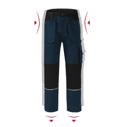 mlf_W0102R6 Woody munkanadrág férfi tengerészkék 56/58