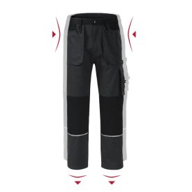 mlf_W0194R3 Woody munkanadrág férfi ébenszürke 44/46