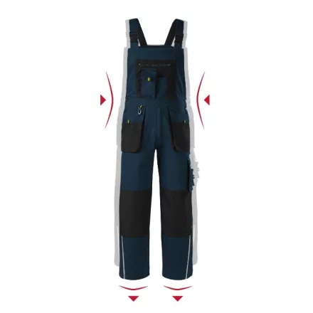 mlf_W0402R5 Ranger kantáros munkanadrág férfi tengerészkék 52/54