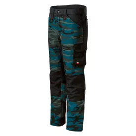   mlf_W09C156 Vertex Camo munkanadrág férfi camouflage petrol 56