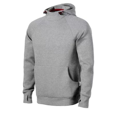 mlf_W431217 Vertex Hoodie felső férfi sötétszürke melírozott 2XL