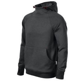 mlf_W439414 Vertex Hoodie felső férfi ébenszürke M