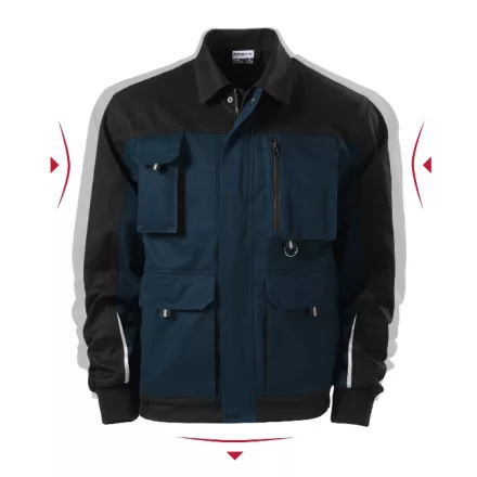 mlf_W5102R7 Woody munkakabát férfi tengerészkék 60/62