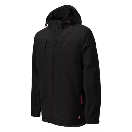 mlf_W550118 Vertex téli softshell kabát férfi fekete 3XL
