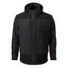 mlf_W559417 Vertex téli softshell kabát férfi ébenszürke 2XL
