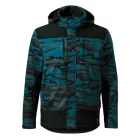 mlf_W56C114 Vertex Camo téli softshell kabát férfi camouflage petrol M