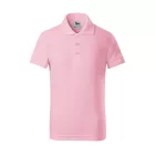 Pique Polo galléros póló gyerek rózsaszín 134 cm/8 éves
