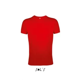   SOL'S REGENT FIT MEN'S ROUND COLLAR CLOSE (SO00553) nyári rövid ujjú férfi póló, környakas oldalvarrott karcsúsított, 100% Pamut