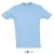 so11500sb-s, SOL'S IMPERIAL (SO11500) nyári rövid ujjú férfi póló, környakas körkötött, Égkék/Sky