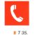 Tüzbejelentö telefon helyét jelölö tábla t 35.