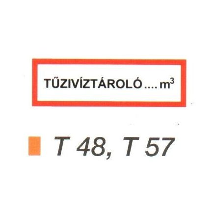 Tüzivíztároló ... m3 t 48