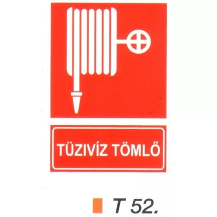 Tüzivíz tömlö t 52