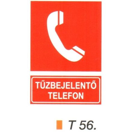 Tüzbejelentö telefon t 56