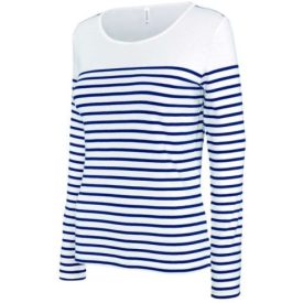   utt_KA386swn-s Kariban KA386 NŐI HOSSZÚ UJJÚ BRETON CSÍKOS FELSŐ S