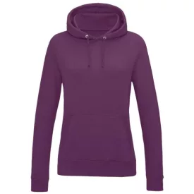   utt_awjh001fpl-l Just Hoods AWJH001F WOMEN'S COLLEGE HOODIE L