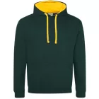 utt_awjh003fo-go-2xl Just Hoods AWJH003 VARSITY HOODIE 2XL