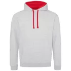 utt_awjh003hgr-fr-m Just Hoods AWJH003 VARSITY HOODIE M