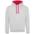utt_awjh003hgr-fr-m Just Hoods AWJH003 VARSITY HOODIE M